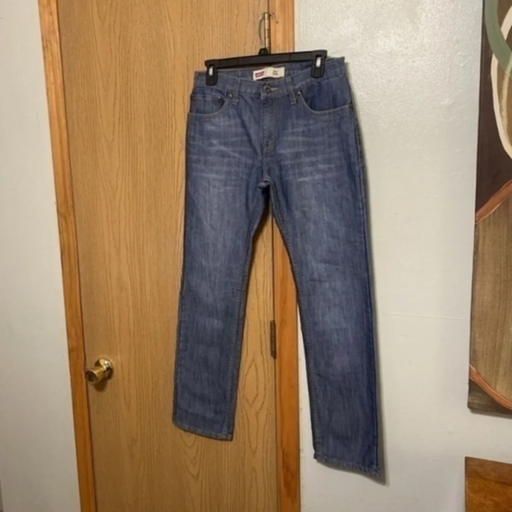 Levi's 511 Boy's Size 18 Regular Medium Wash Slim Fit Jeans - EUC